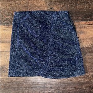 ZARA SPARKLY MINI SKIRT